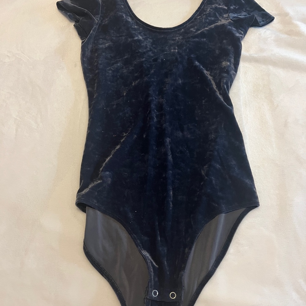Velvet bodysuit
